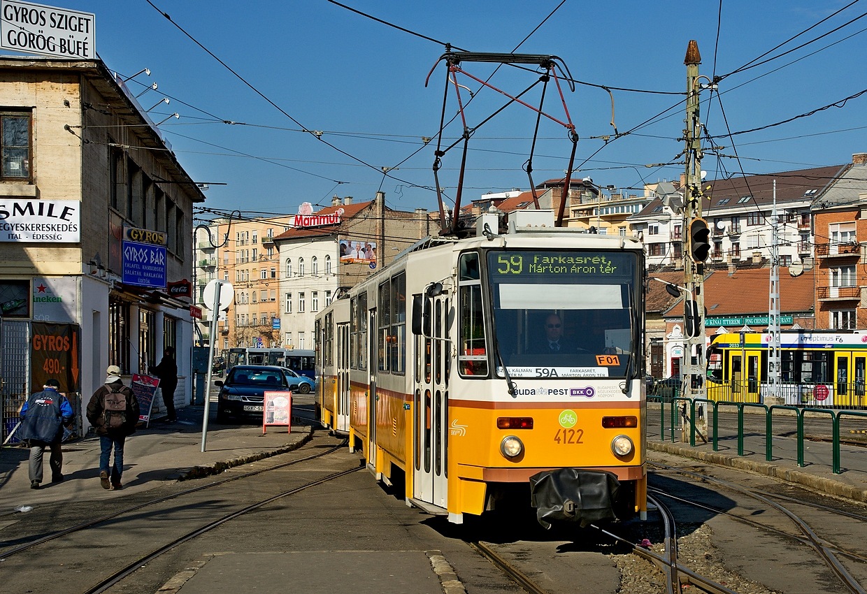 Будапешт, Tatra T5C5K2 № 4122