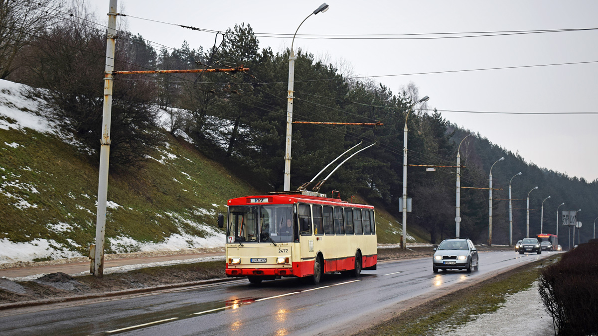 Vilnius, Škoda 14Tr02/6 Br. 2472