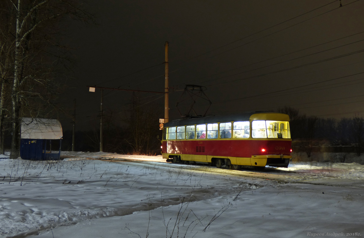 Орёл, Tatra T3SU № 038; Орёл — Трамвайная сеть и инфраструктура