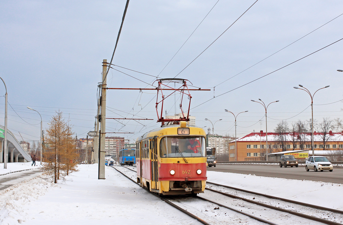 Екатеринбург, Tatra T3SU № 642