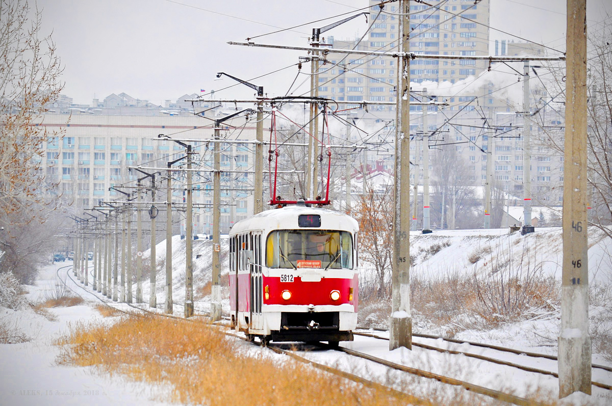 Волгоград, Tatra T3SU № 5812