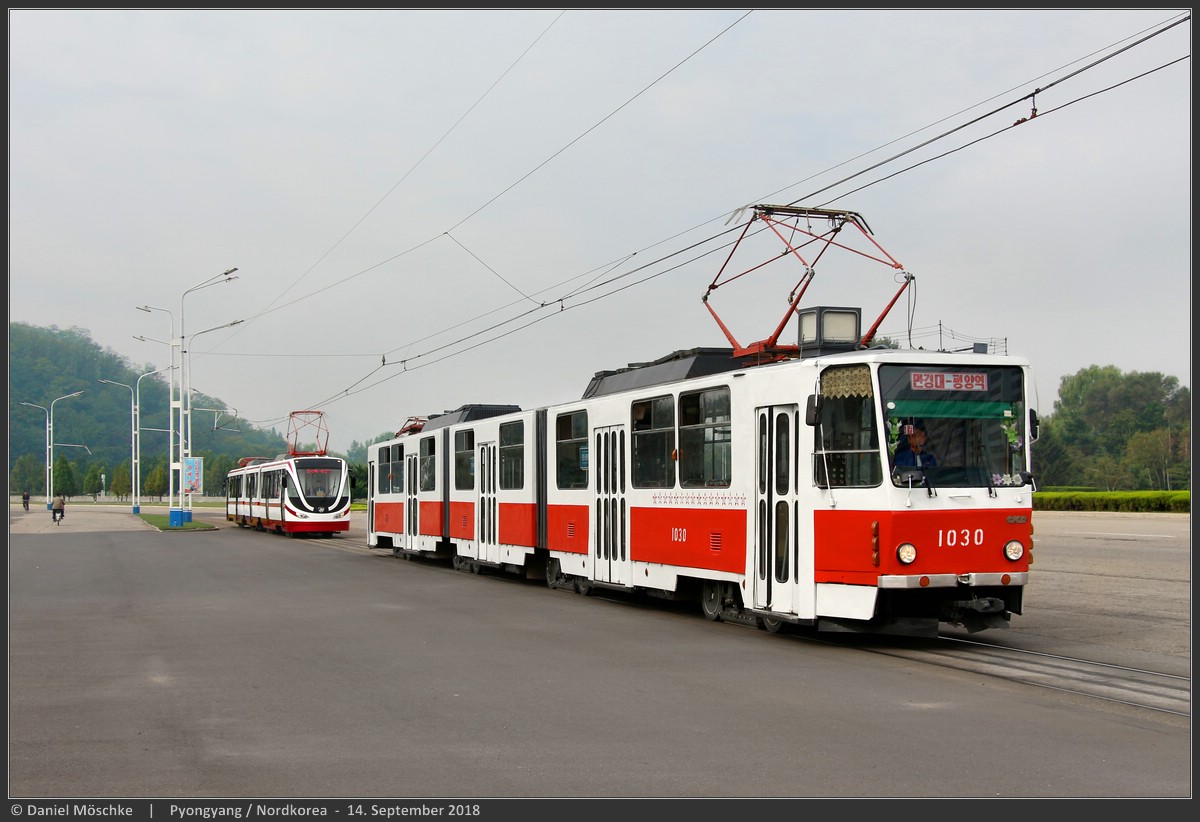 Пхеньян, Tatra KT8D5K № 1030