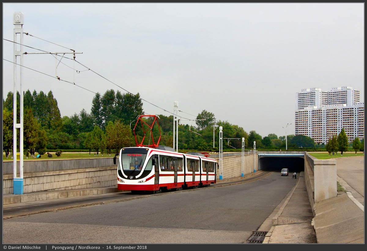 Пхеньян, Tatra KT8D5K "Thongil-181" № 1003