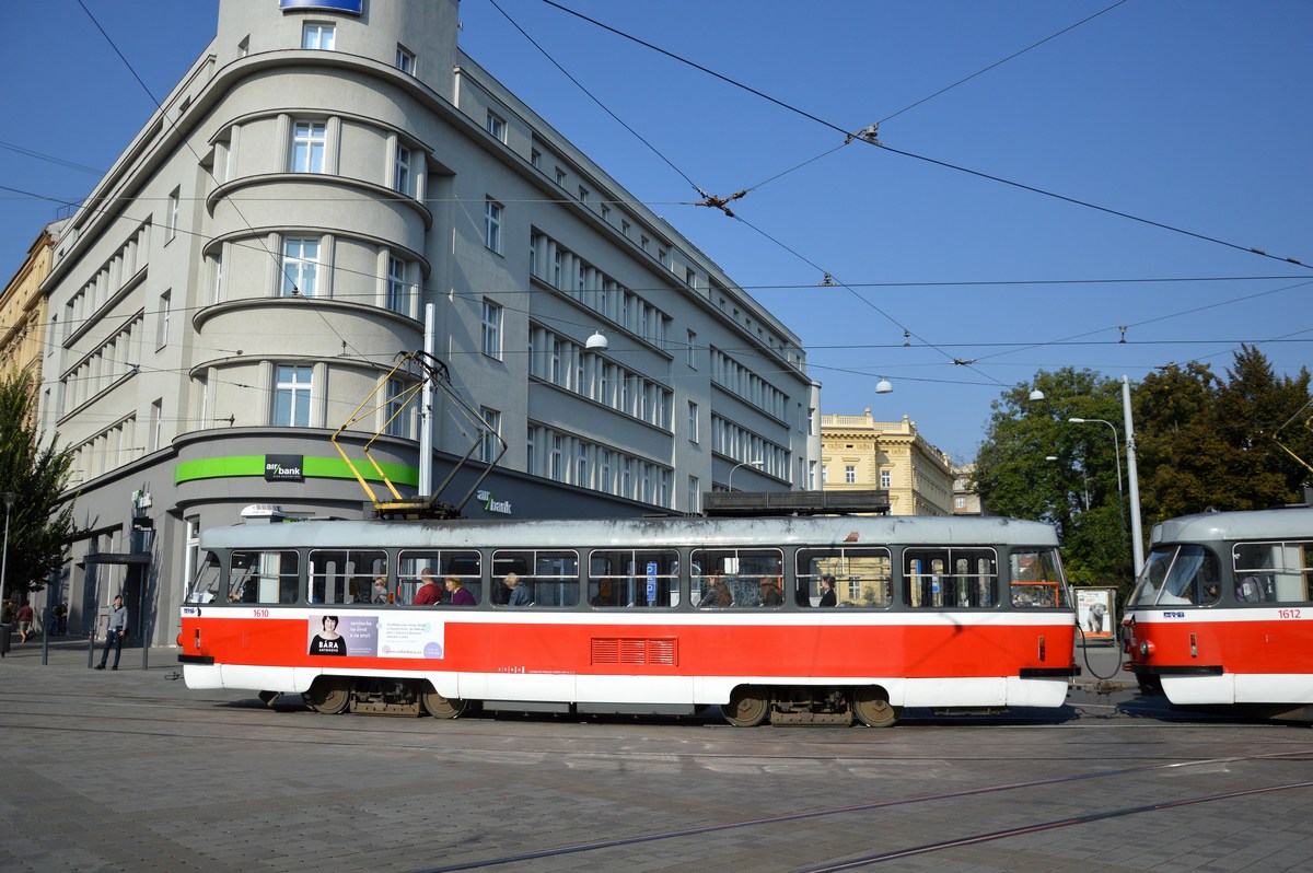 Брно, Tatra T3G № 1610