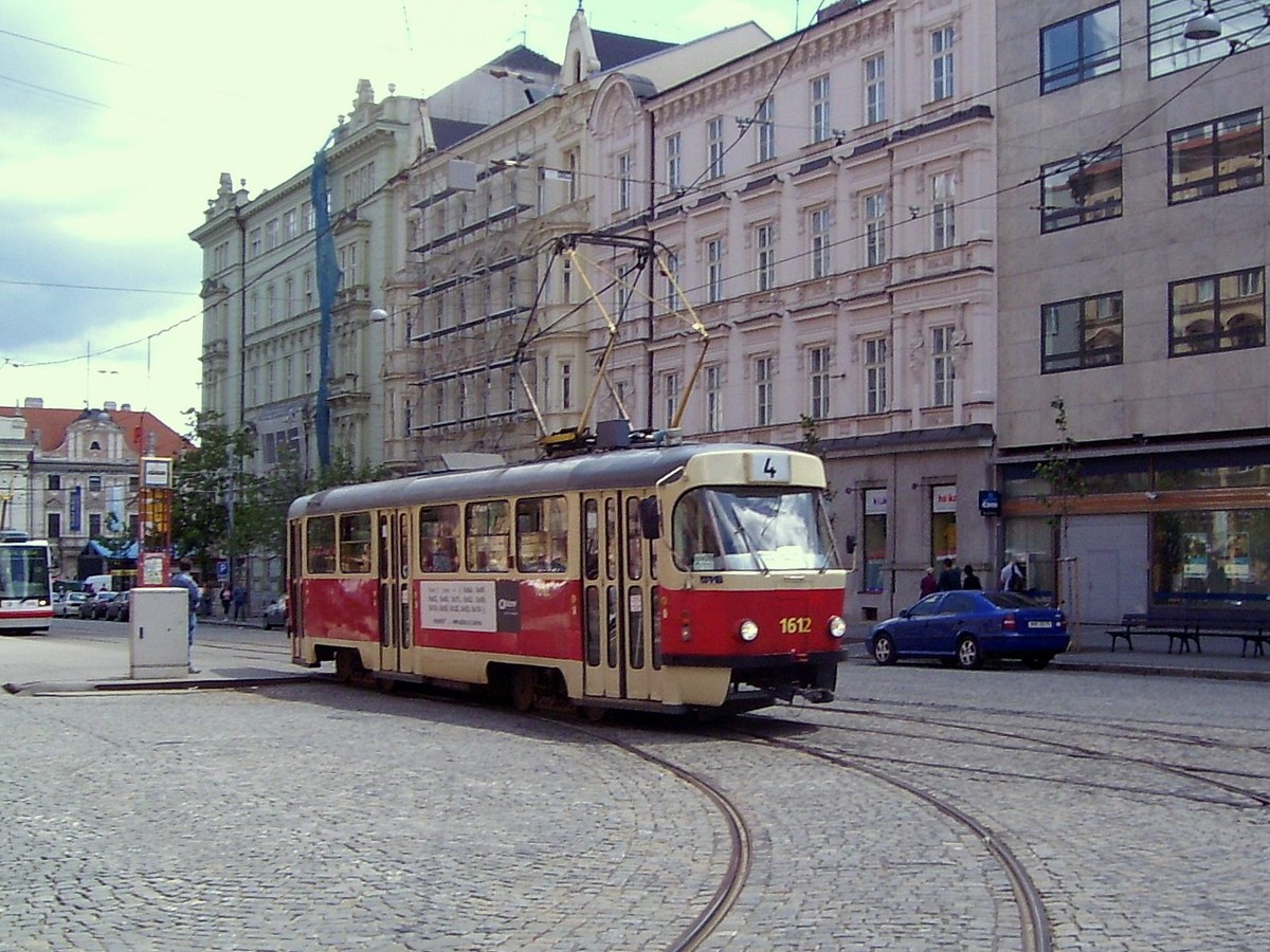 Брно, Tatra T3G № 1612