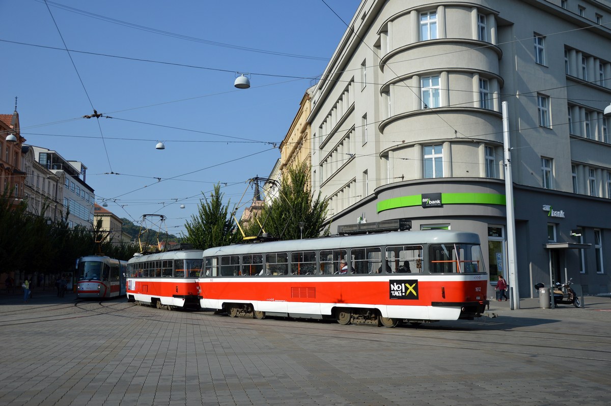 Брно, Tatra T3G № 1612