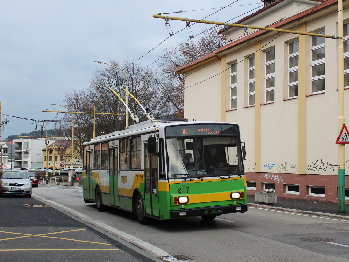 Жилина, Škoda 14Tr14/7 № 217