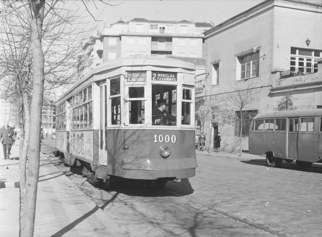 Madrid, Breda Peter Witt # 1000; Madrid — Old photos