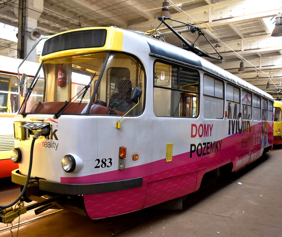 Мост ― Литвинов, Tatra T3M.3 № 283