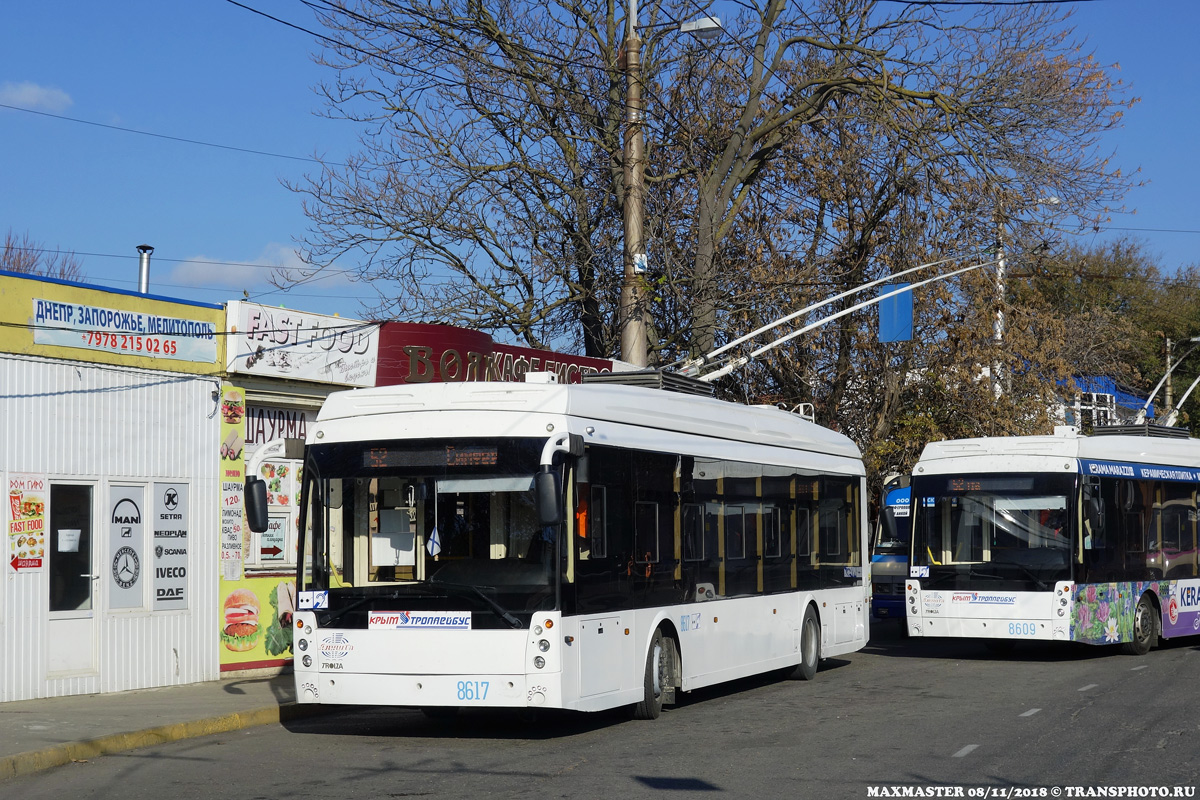Крымский троллейбус, Тролза-5265.05 «Мегаполис» № 8617