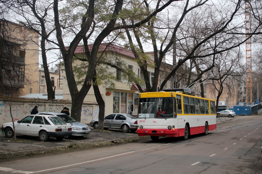 Одесса, ЮМЗ Т1Р (Т2П) № 2032