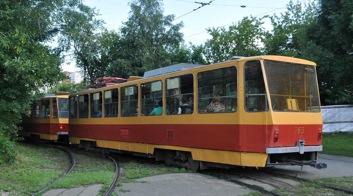 Екатеринбург, Tatra T6B5SU № 765