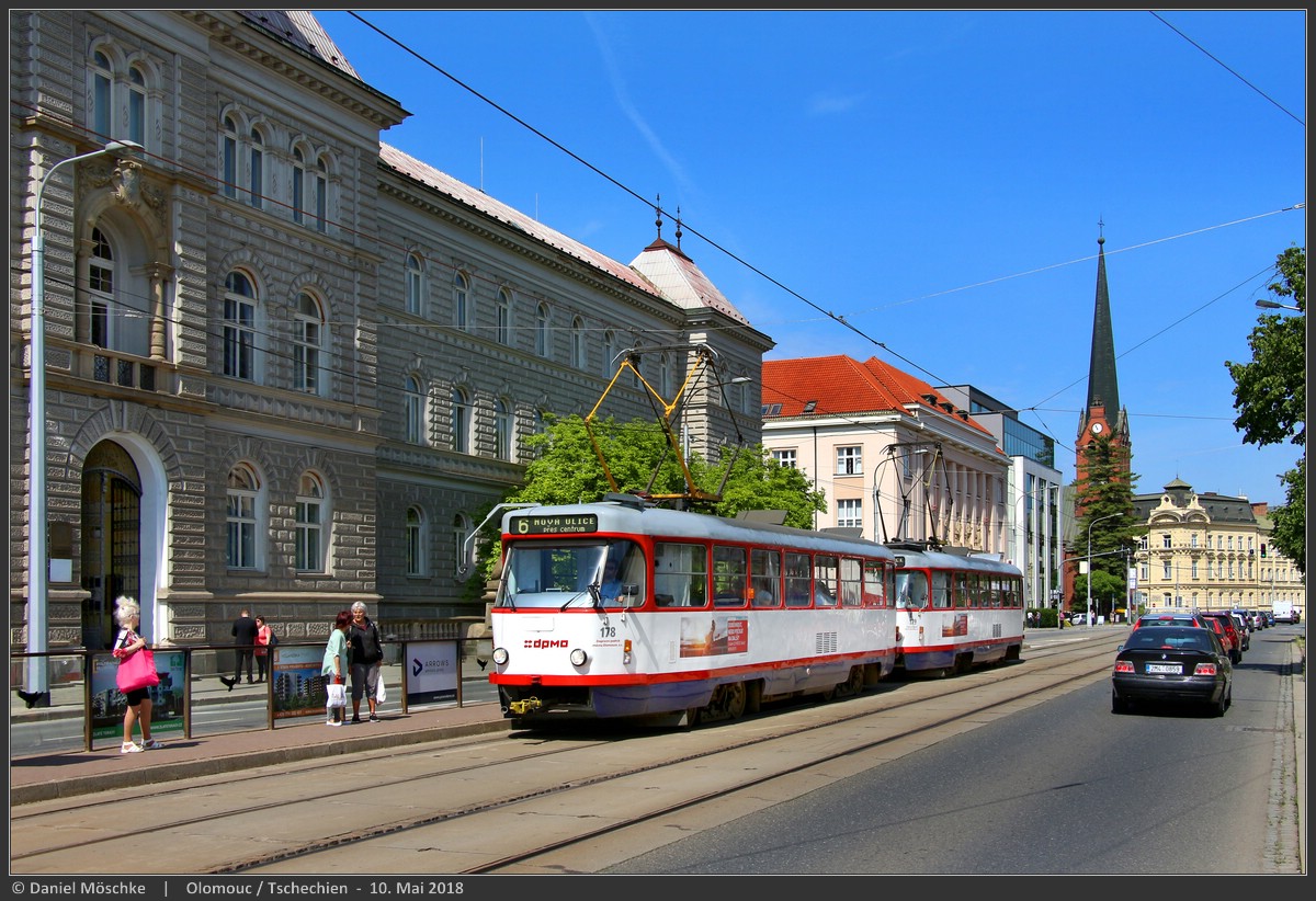 Оломоуц, Tatra T3R.P № 178