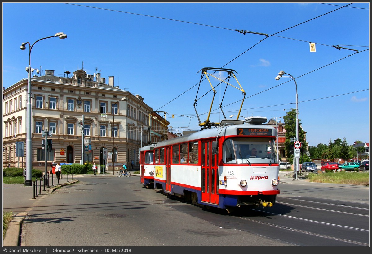Olomouc, Tatra T3R.P č. 148