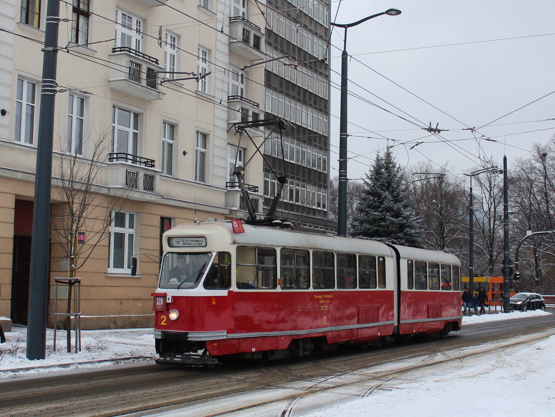 Łódź, Konstal 803N — 2; Łódź — 120 years of public transport in Łódź — 16.12.2018