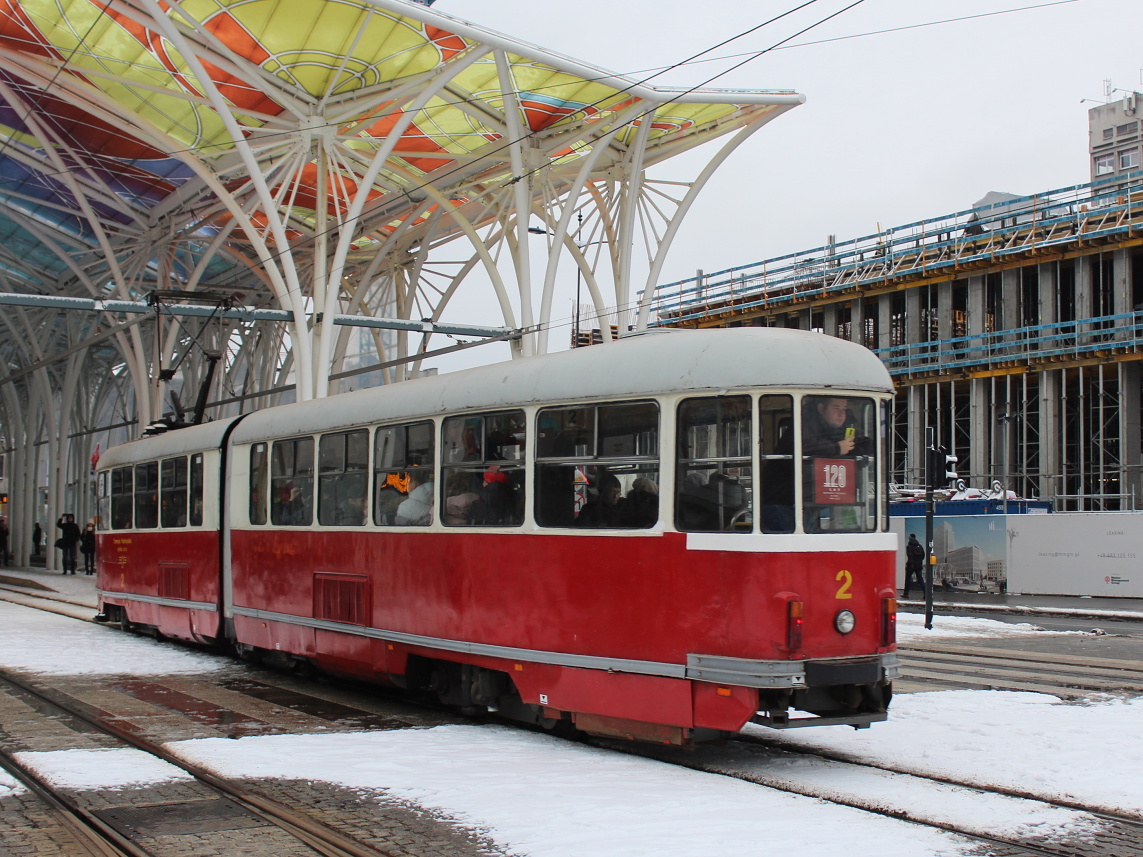 Łódź, Konstal 803N — 2; Łódź — 120 years of public transport in Łódź — 16.12.2018