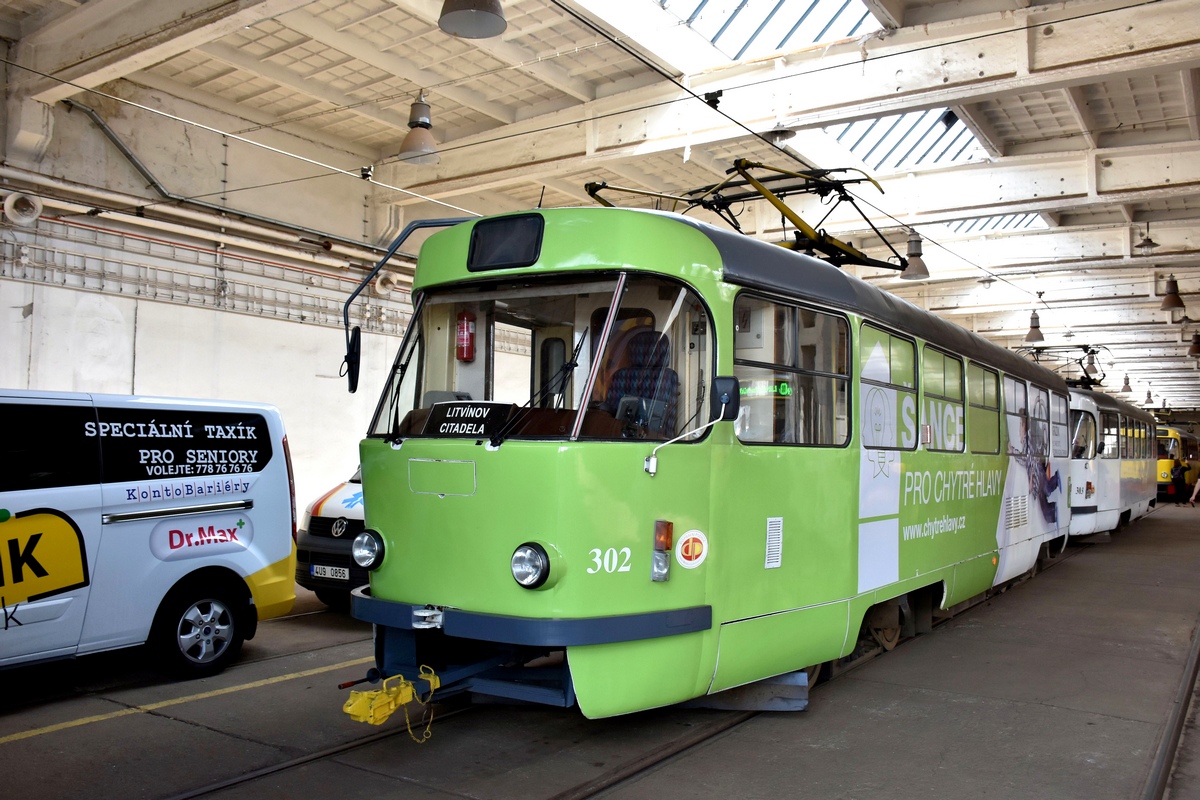 Мост ― Литвинов, Tatra T3M.3 № 302