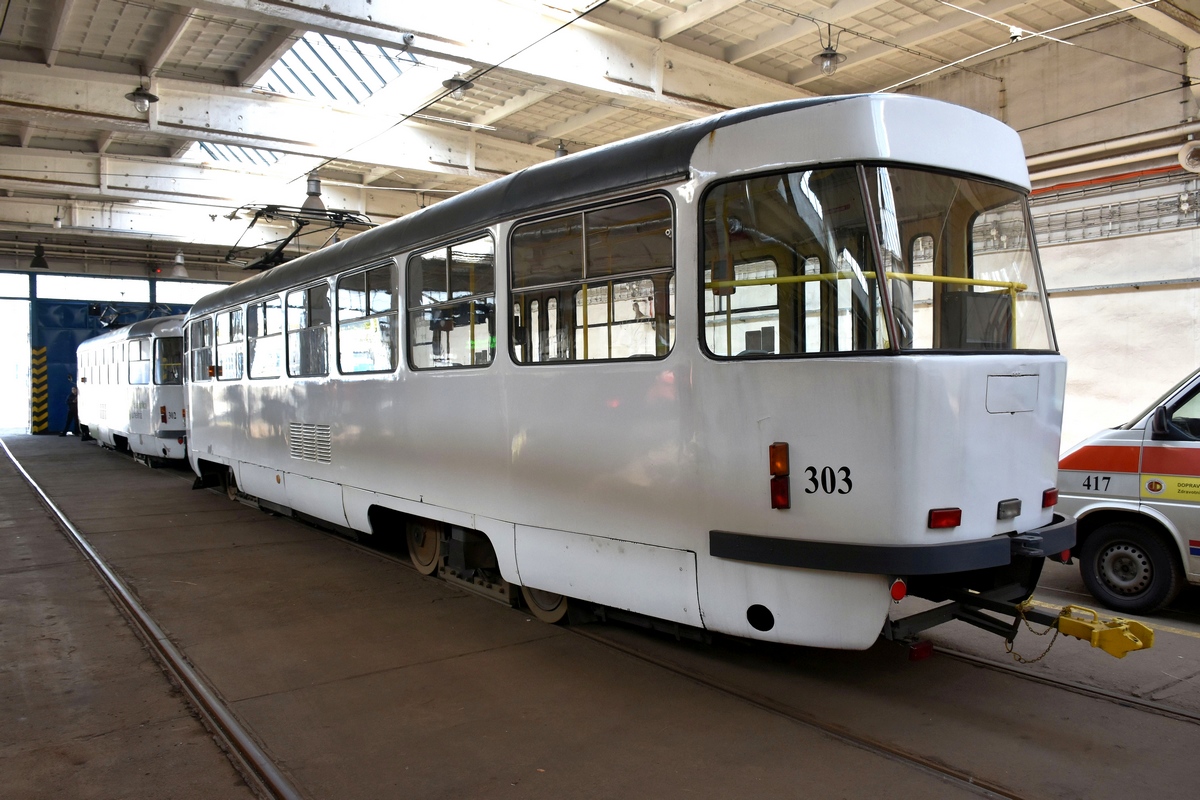 Most - Litvínov, Tatra T3M.3 N°. 303 Most - Litvínov, Tatra T3M.3 N°. 303
