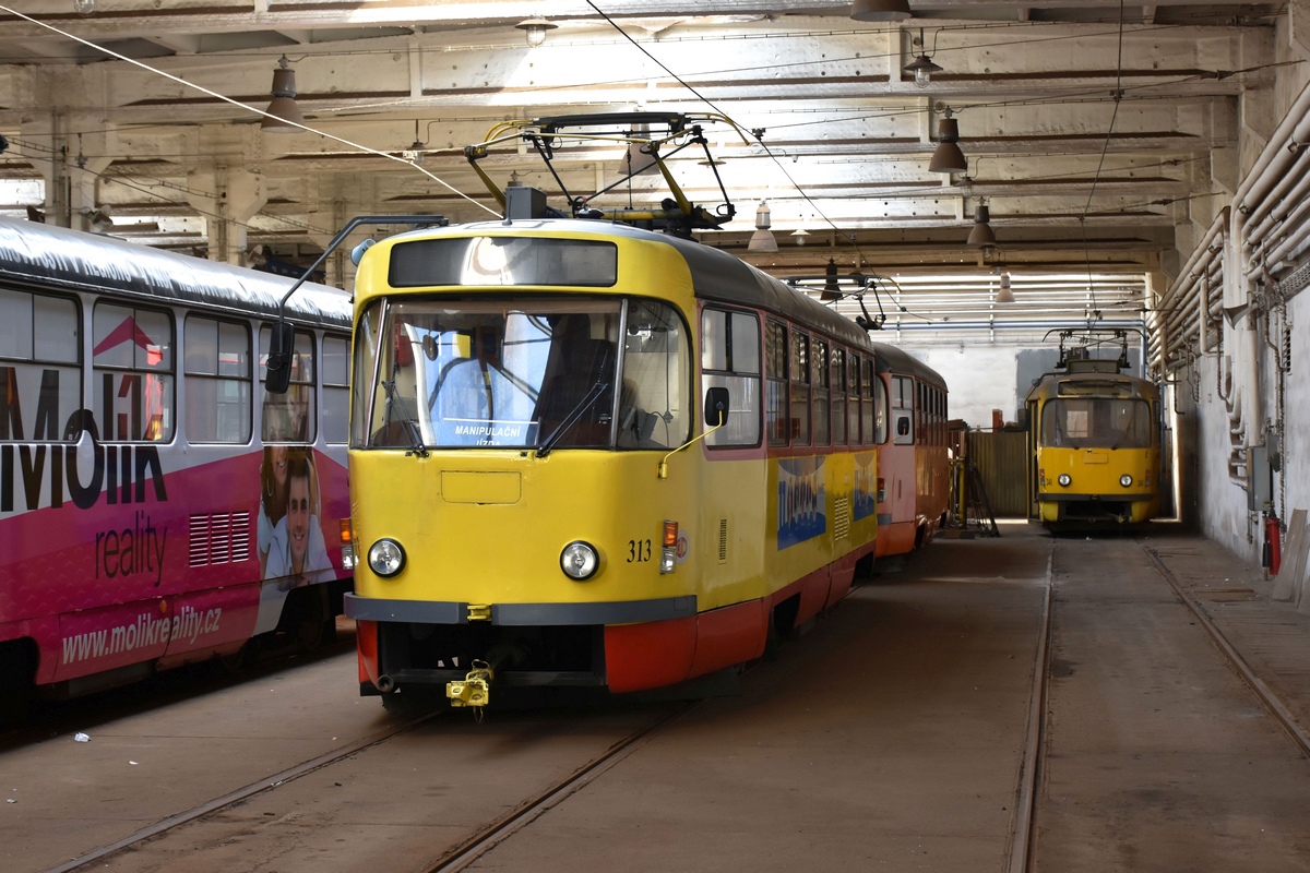 Most - Litvínov, Tatra T3M.3 № 313