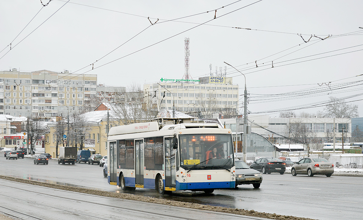 Тула, Тролза-5265.00 «Мегаполис» № 16 Тула, Тролза-5265.00 «Мегаполис» № 16