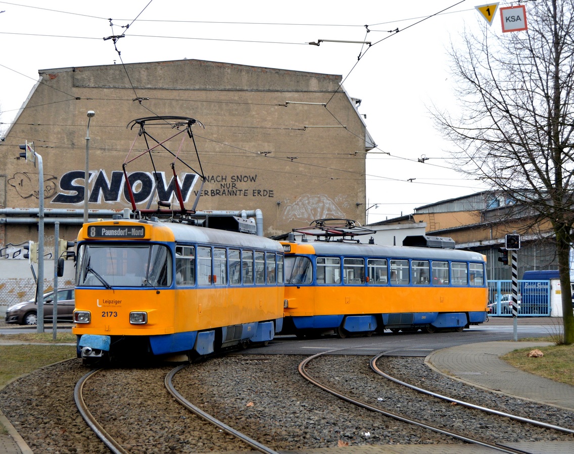 Лейпциг, Tatra T4D-M1 № 2173