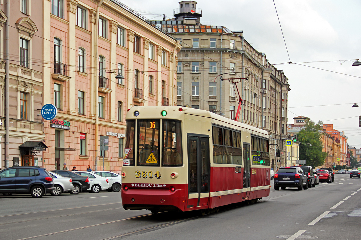 Санкт-Петербург, ЛМ-68М2 (мод. СПб ГЭТ) № 3604