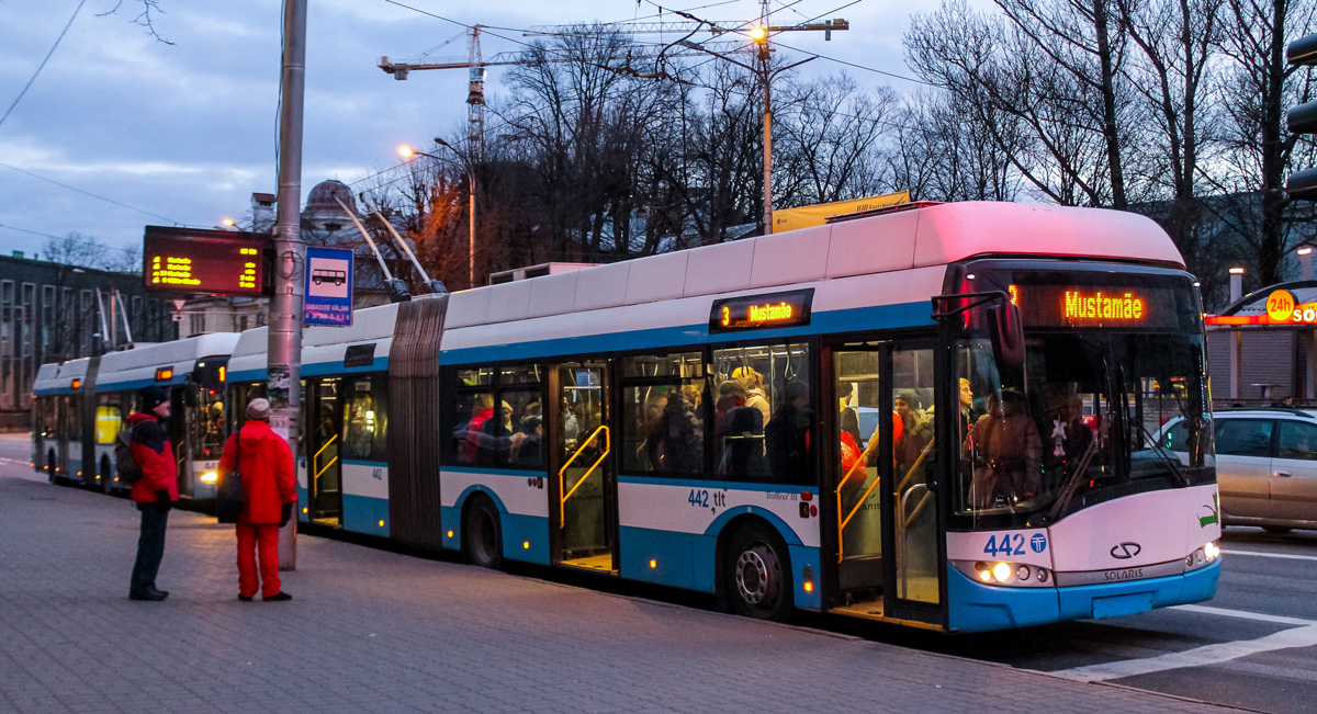 Таллин, Solaris Trollino III 18 AC № 442