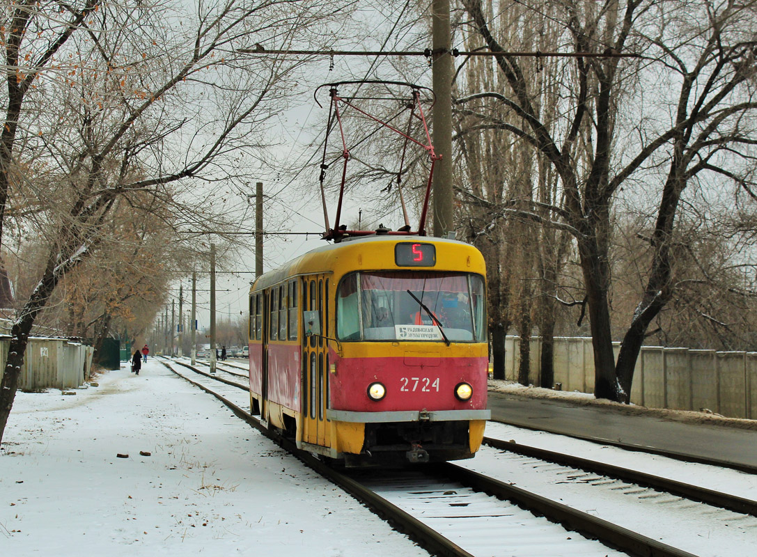 Волгоград, Tatra T3SU № 2724
