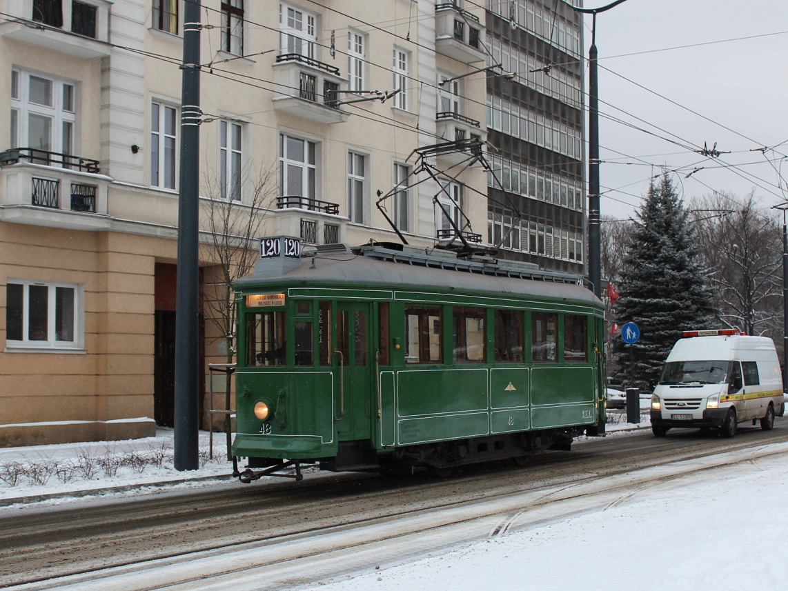 Łódź, Lilpop II — 48; Łódź — 120 years of public transport in Łódź — 16.12.2018