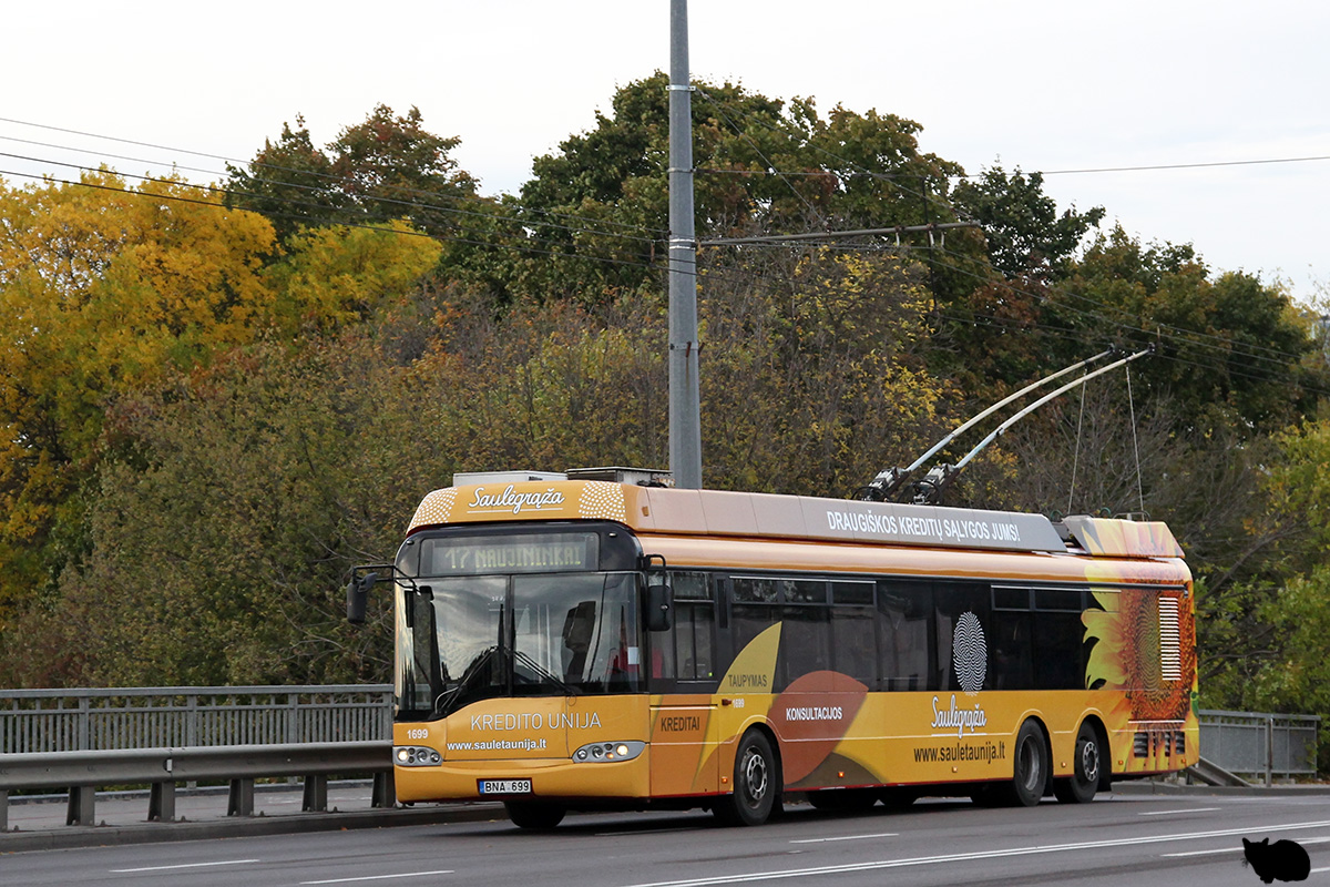 Wilno, Solaris Trollino II 15 AC Nr 1699