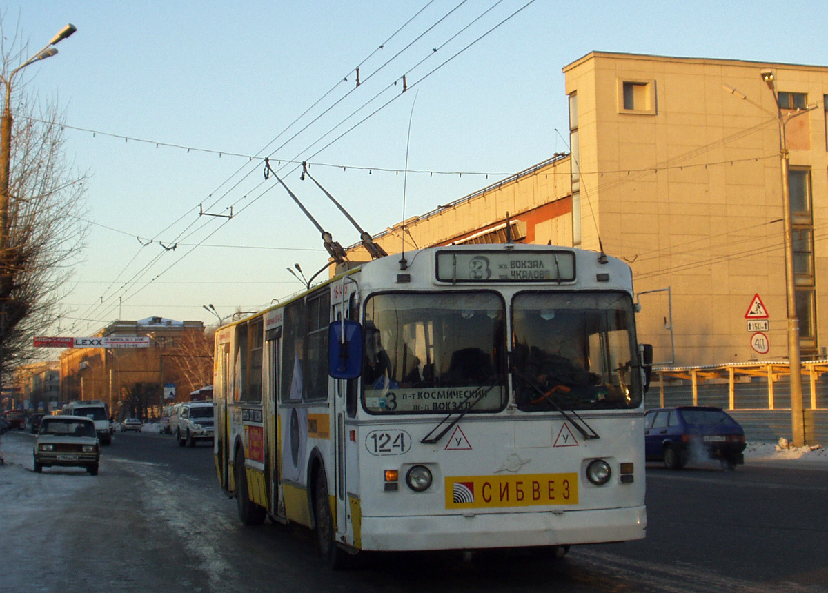 Омск, ЗиУ-682Г [Г00] № 124