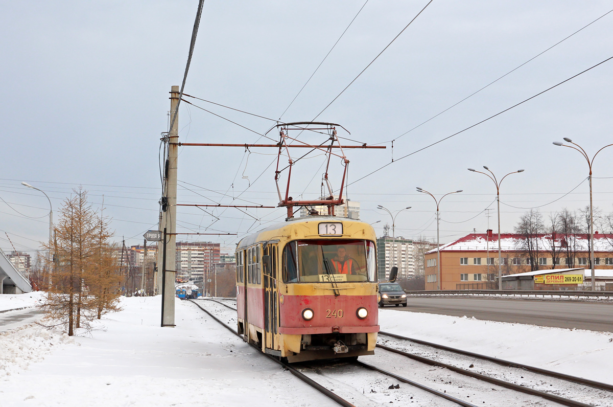 Екатеринбург, Tatra T3SU № 240