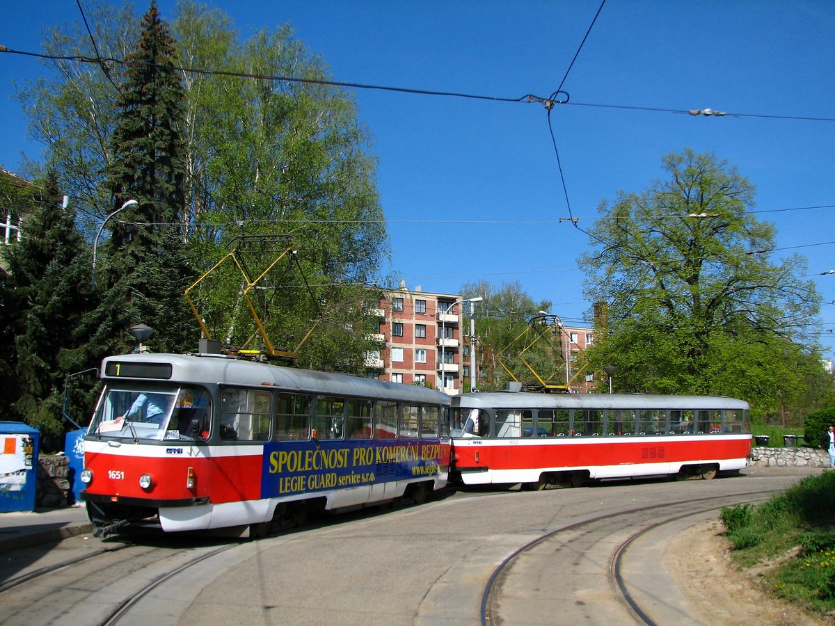 Brno, Tatra T3G nr. 1651