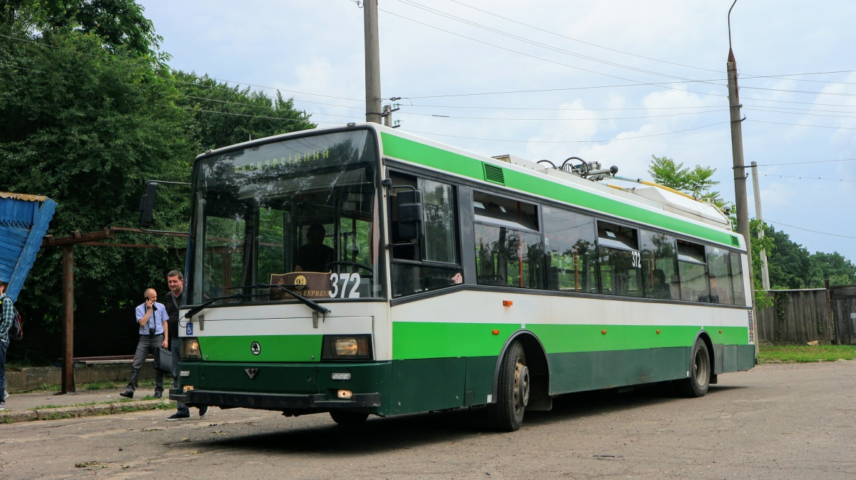 Cernăuți, Škoda 21TrACI Nr. 372; Cernăuți — Trip on Škoda 21Tr # 372, 16/06/2018