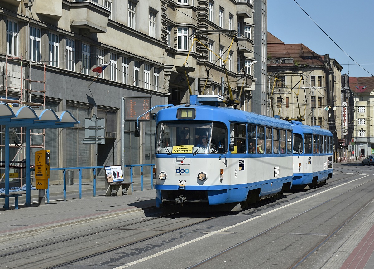 Острава, Tatra T3SUCS № 957