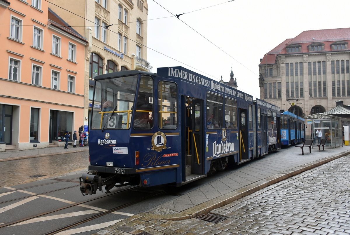 Görlitz, Tatra KT4DC č. 309