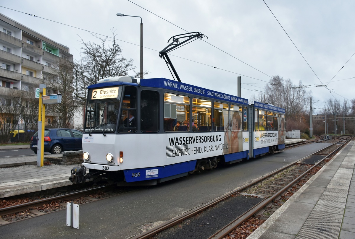 Гёрлиц, Tatra KT4DC № 302
