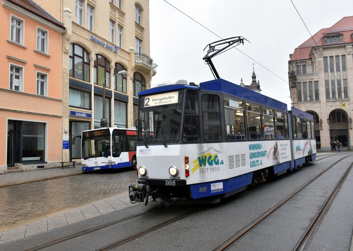 Гёрлиц, Tatra KT4DC № 306