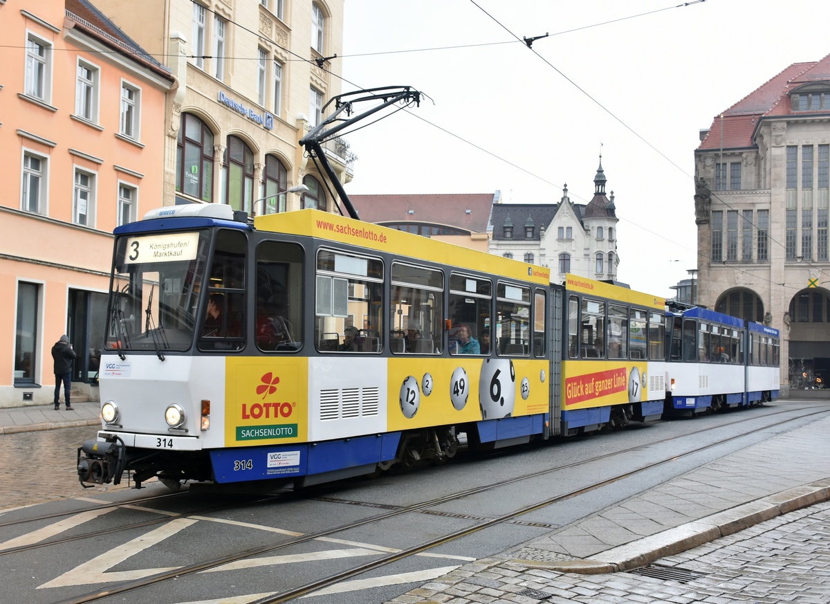 Гёрлиц, Tatra KT4DC № 314