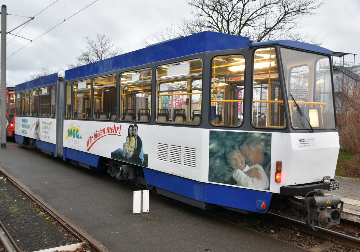 Гёрлиц, Tatra KT4DC № 306