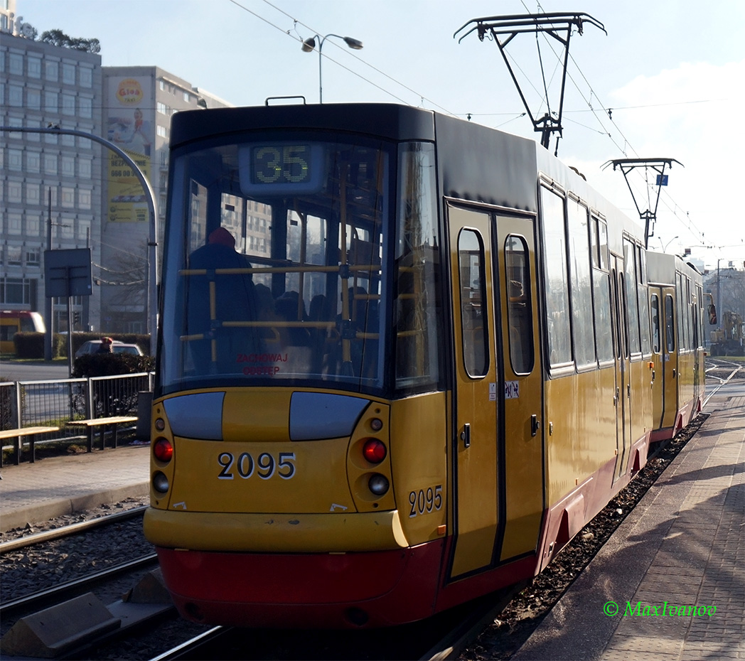 Варшава, Konstal 105N2k/2000 № 2095