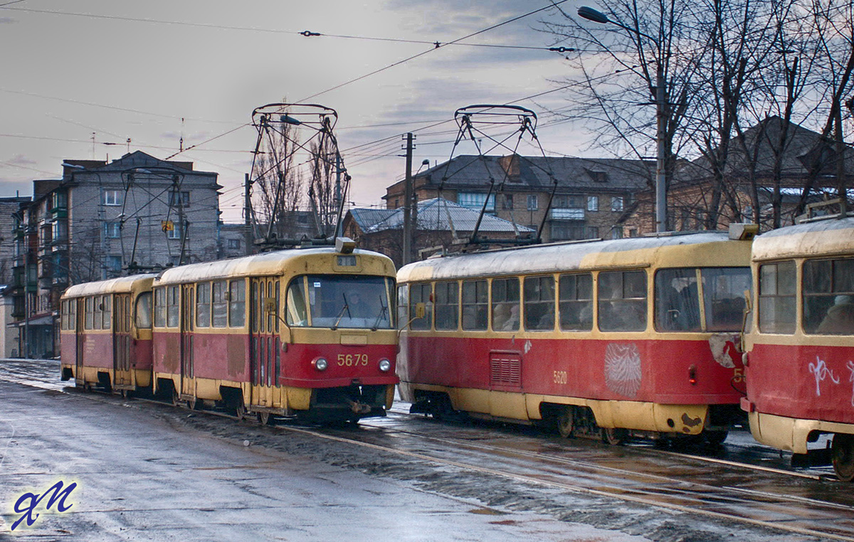 Киев, Tatra T3SU № 5679; Киев, Tatra T3SU № 5620