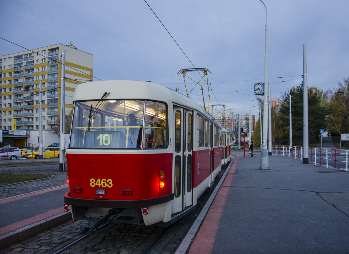 Прага, Tatra T3R.P № 8463