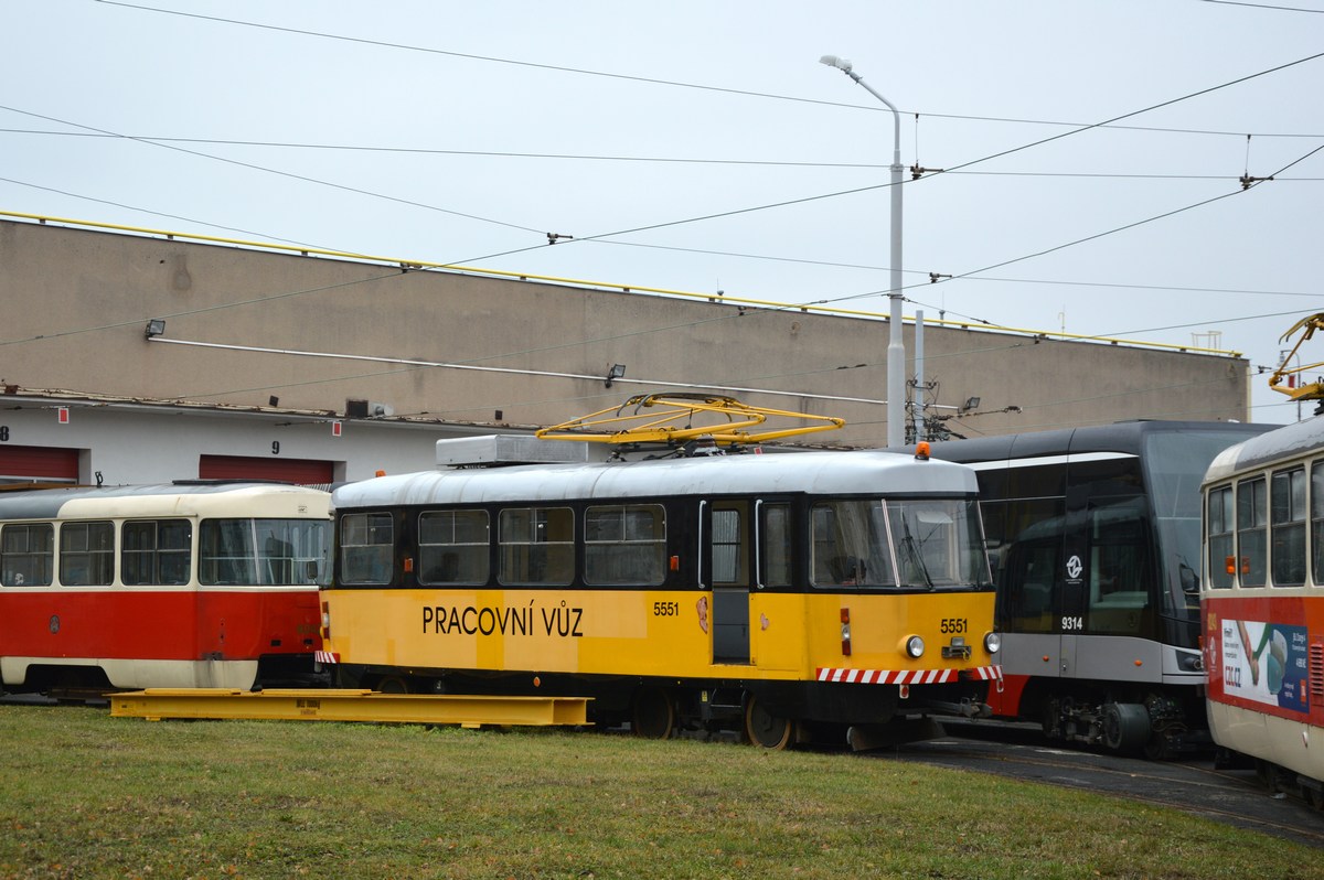Praga, Tatra T3M Nr. 5551