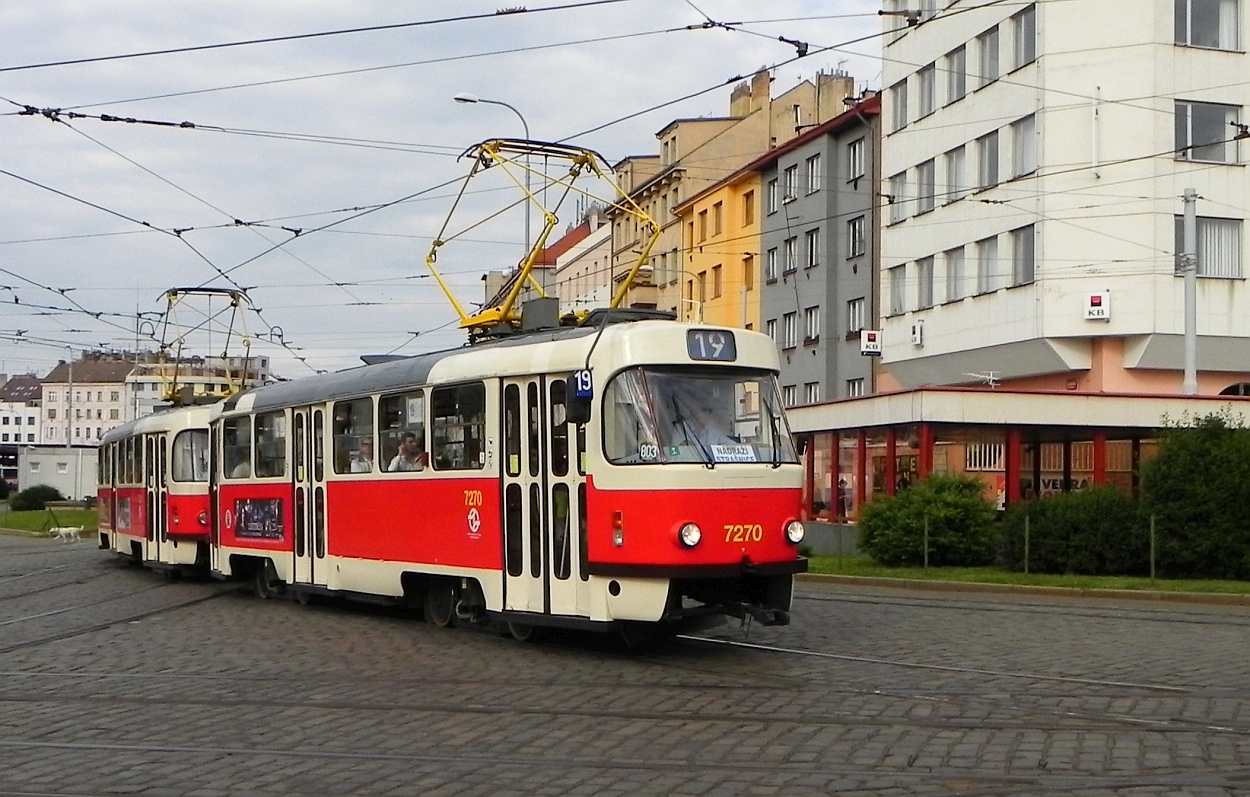 Прага, Tatra T3SUCS № 7270