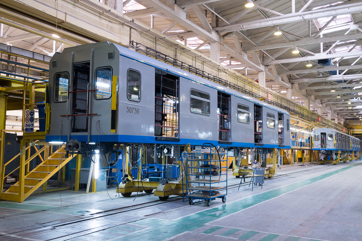 Москва, 81-761 № 30738; Мытищи — Новые вагоны для Московского метрополитена
