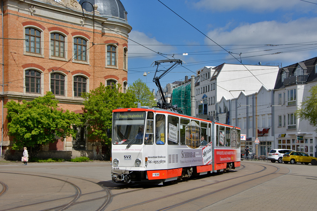 Цвиккау, Tatra KT4DMC № 938