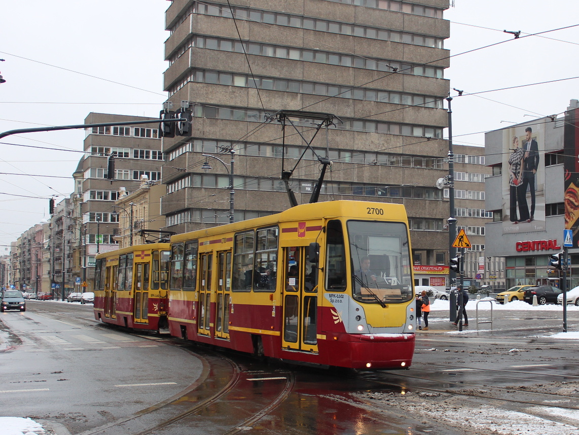 Лодзь, Konstal 805NaND № 2700