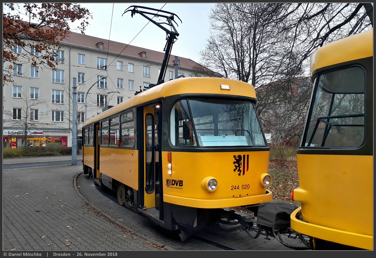 Дрезден, Tatra TB4D № 244 020