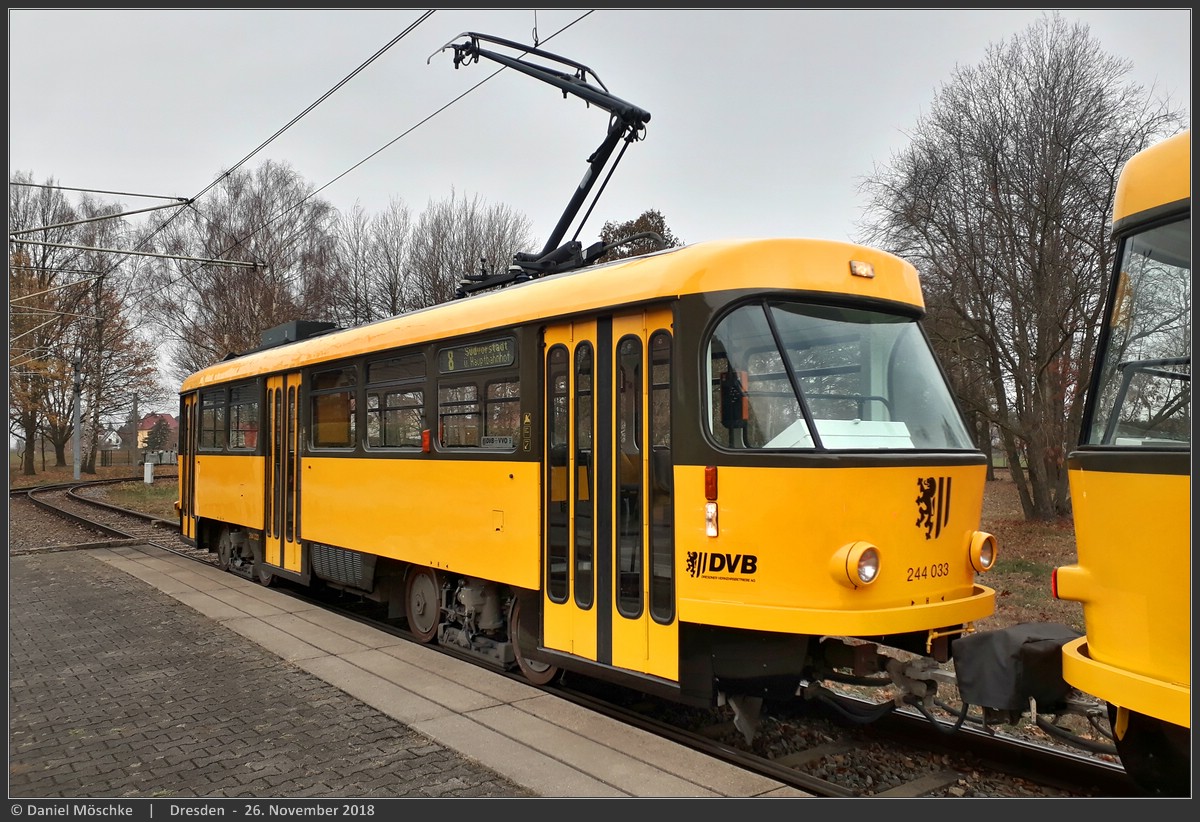 Дрезден, Tatra TB4D № 244 033